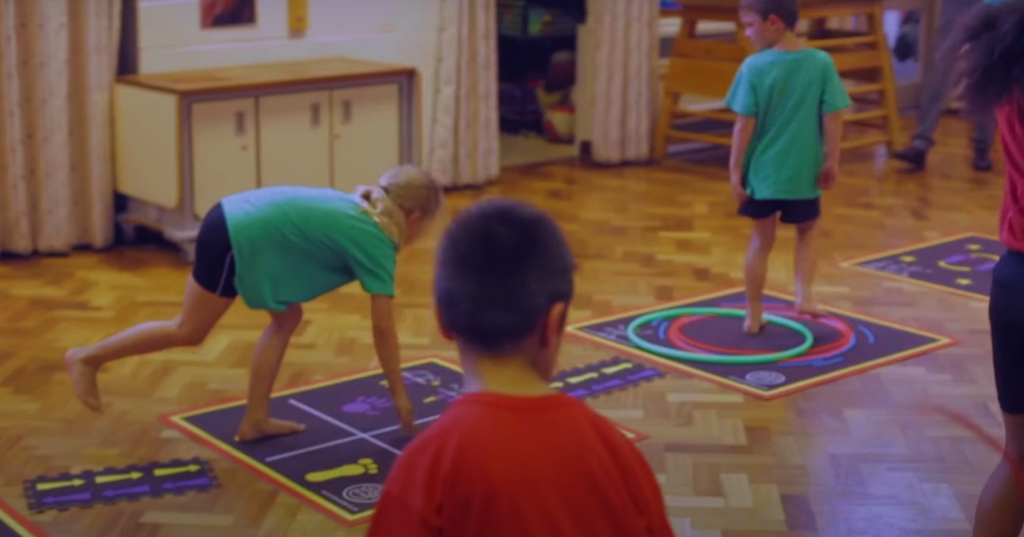 Children's Exercise Mat for Circuits